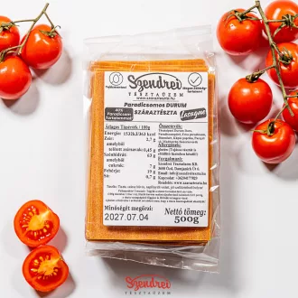   Durum Szendrei Paradicsomos Lasagne Száraztészta 500gr. - 40% zöldségtartalommal
