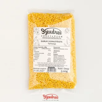Durum Szendrei Tarhonya Száraztészta 500gr.