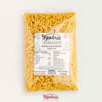 Durum Szendrei Copfocska Száraztészta 500gr.