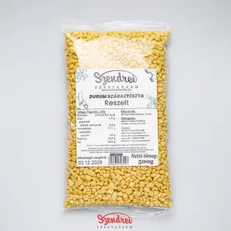 Durum Szendrei Reszelt Száraztészta 500gr.