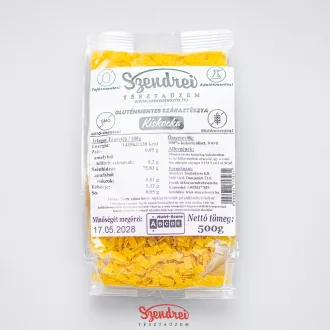 Gluténmentes Kiskocka 500gr. - Szendrei Száraztészta