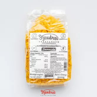 Gluténmentes Szarvacska 500gr. - Szendrei Száraztészta