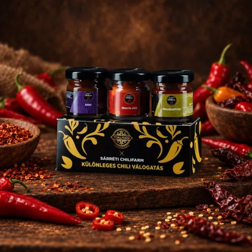 Chili trió | 3 termékes gasztroajándék chilicsomag 3x35g