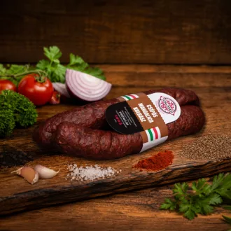   Tóalmási CSÍPŐS Füstölt Mangalica Szárazkolbász (Nitritmentes) 250gr/pár