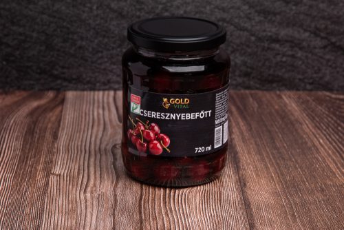 Gold Vitál Magozott Cseresznyebefőtt 720ml