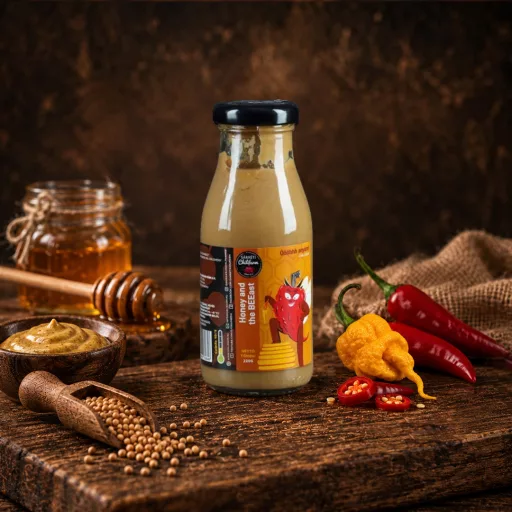 Honey and the BEEast | Mézes-mustáros chili szósz 220g