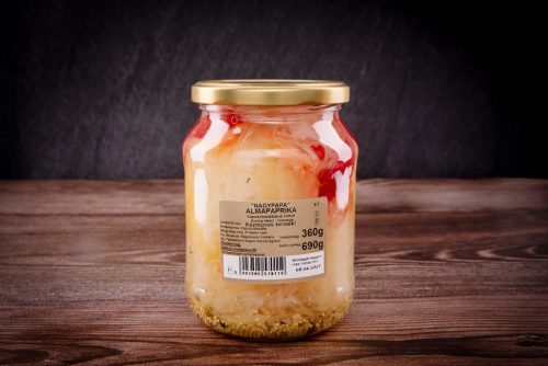 Nagypapa Káposztával töltött Almapaprika csemege 720ml