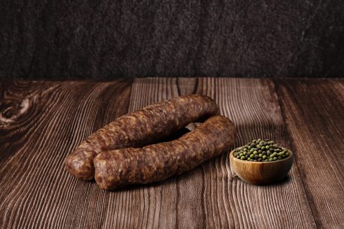 Tóalmási Füstölt Zöldborsos Mangalica Szárazkolbász (Nitritmentes) 250gr/pár