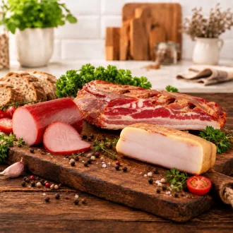 Tóalmási Nyárs Szalonna Csomag + Lángolt karaj 300g