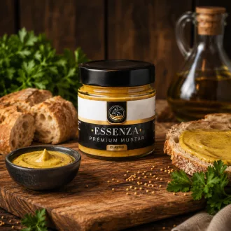 Essenza prémium kézműves classic mustár (csemege) - 150g