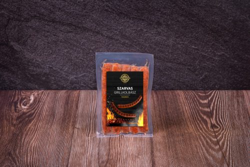 Tóalmási csemege szarvas grillkolbász (250g/db)