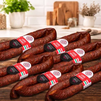 Nitritmentes Tóalmási Csípőskolbász csomag (6pár)