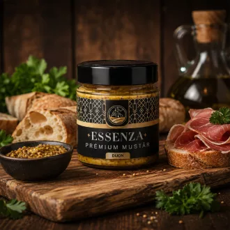 Essenza prémium kézműves dijoni mustár - 150g