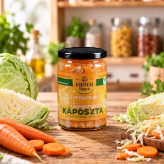 Fermentált Sárgarépás káposzta 370ml