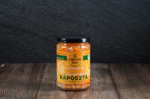 Fermentált Sárgarépás káposzta 370ml