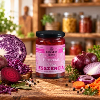   Fermentált Viola Esszencia – lila káposzta, cékla, répa, lilahagyma 370ml