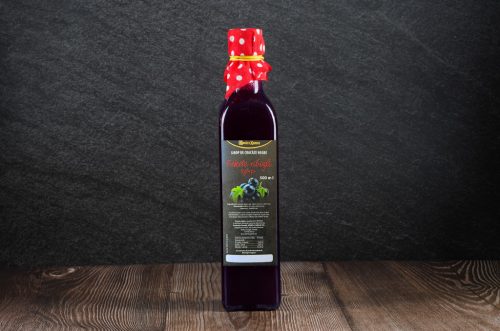 Házi Fekete ribizli szörp 500ml