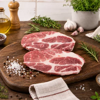 Friss mangalica tarja csont nélkül szeletelve 1000g