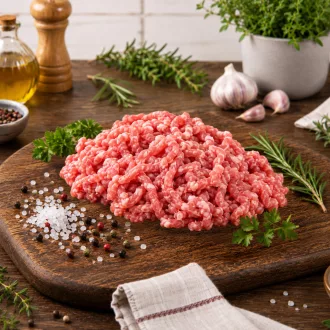 GMO-mentes darált sertés comb, 1000 gramm