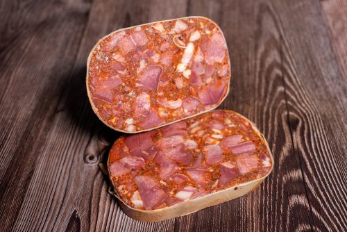 Gyorsfagyasztott Tóalmási Házi Disznósajt 500g