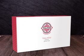 Tóalmási exclusive kis díszbőrönd (ajándékcsomaghoz)