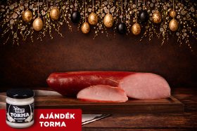   Tóalmási lángolt karaj (1kg), + Ajándék 1 db HEIT majonézes Torma (200g)