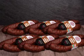   Tóalmási Vegyes Füstölt MANGALICA Szárazkolbász Csomag (Nitritmentes) 6 pár