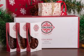   Tóalmási premium selection kolbászválogatás díszdobozban (9pár) 2025