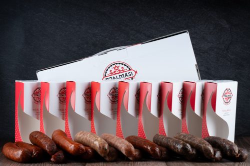 Tóalmási premium selection kolbászválogatás díszdobozban (9pár) 2025