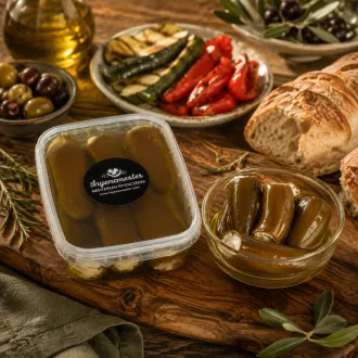 Sajttal töltött jalapeño paprika olajban (250g)