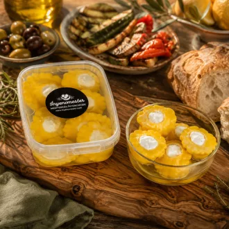 Sajttal töltött mini tök olajban (250g)