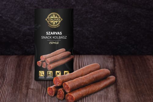 Tóalmási Csemege Szarvas Snack Kolbász 150g/csomag
