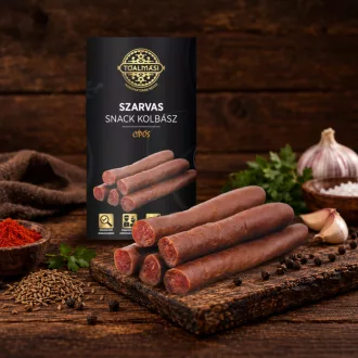 Tóalmási Csípős Szarvas Snack Kolbász 150g/csomag