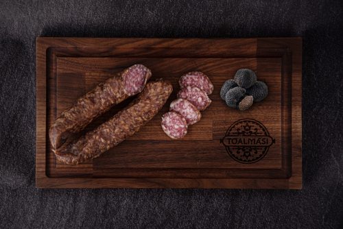 Tóalmási Füstölt Szarvasgombás Mangalica Szárazkolbász (Nitritmentes) 250gr/pár