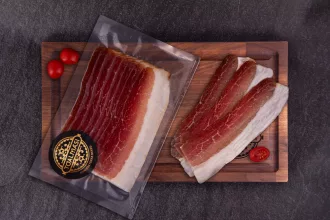 Tóalmási füstölt szeletelt mangalica sonka (100gr.)