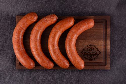 Tóalmási Csemege sütőkolbász 1kg/csomag (előhűtött)