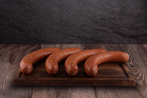 Tóalmási Csemege sütőkolbász 1kg/csomag (előhűtött)