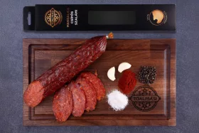 Tóalmási CSÍPŐS kézműves Mangalica szalámi (450g)