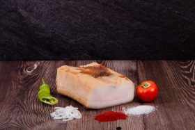   Tóalmási Füstölt MANGALICA Csemege Szalonna 1 Kg Egészben