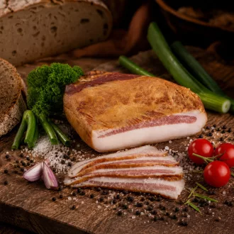 Tóalmási Füstölt MANGALICA Tokaszalonna (300g/db)