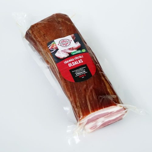 Tóalmási füstölt nyers csíkozott oldalas 