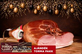   Tóalmási füstölt parasztsonka egészben (7-9kg) + AJÁNDÉK 1 db Heit Torma Pakk (4x200g)