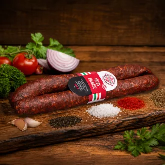 Nitritmentes Tóalmási tüzeskolbász 450gr/pár