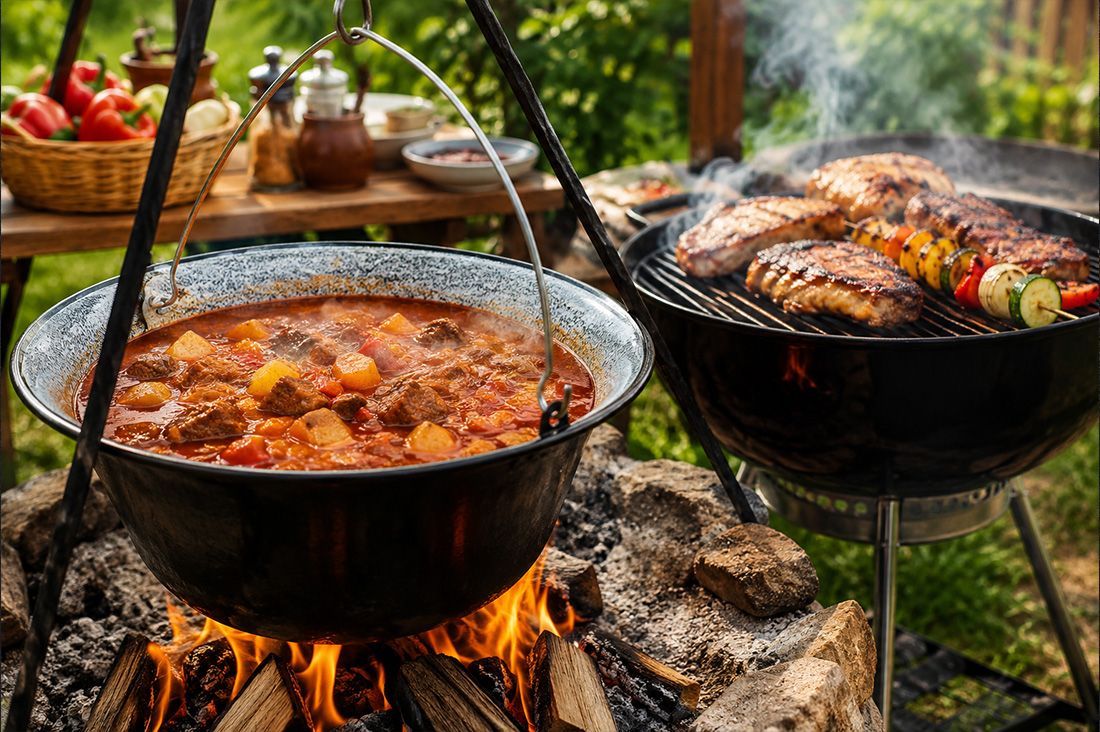 Mitől lesz tökéletes a bográcsgulyás és a kerti grill? A szaftos húsok titka